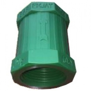  EMJAY PP IMPACT SOCKET GREEN 3/4" (min order 10)