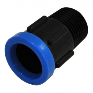 MALE ADAPTER FULL FLOW 15mmx20mm (min order 15)